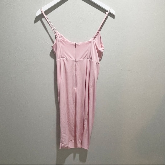 HERE COMES THE SUN Women’s Pink Corset Waist Strappy Sun Dress Size Medium - Picture 3 of 8
